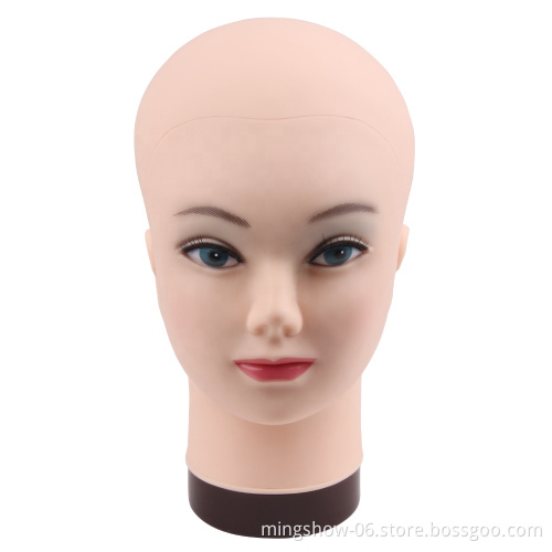 Female PVC Mannequin Head promotion Sale For Wig Jewelry And Hat Display